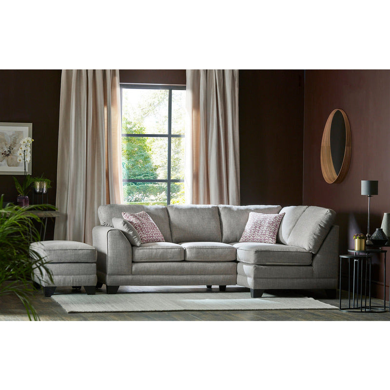 Hillard Natural Linen Corner Sofa