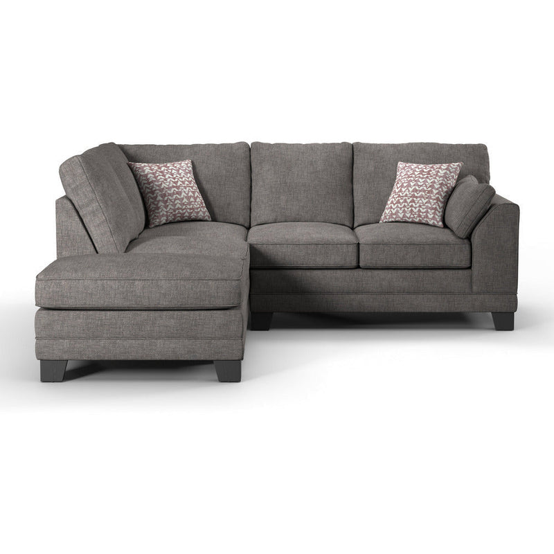 Hillard Natural Linen Corner Sofa