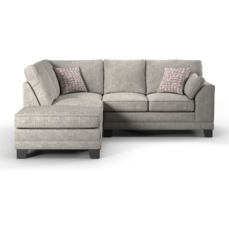 Hillard Natural Linen Corner Sofa