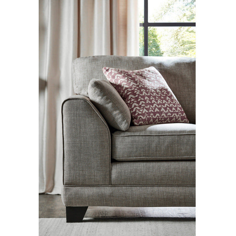 Hillard Natural Linen 3 Seater Sofa