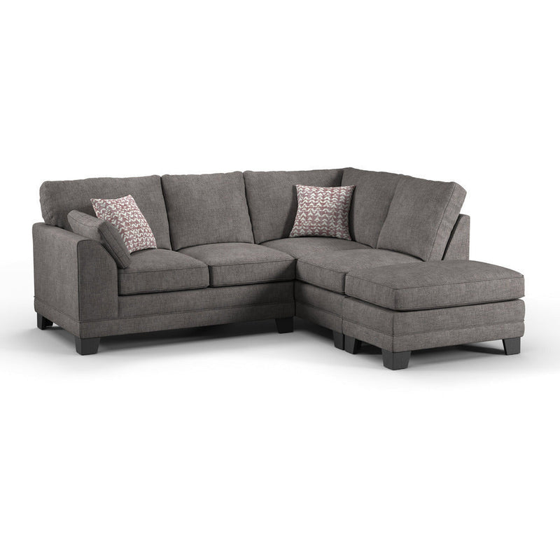 Hillard Natural Linen Corner Sofa