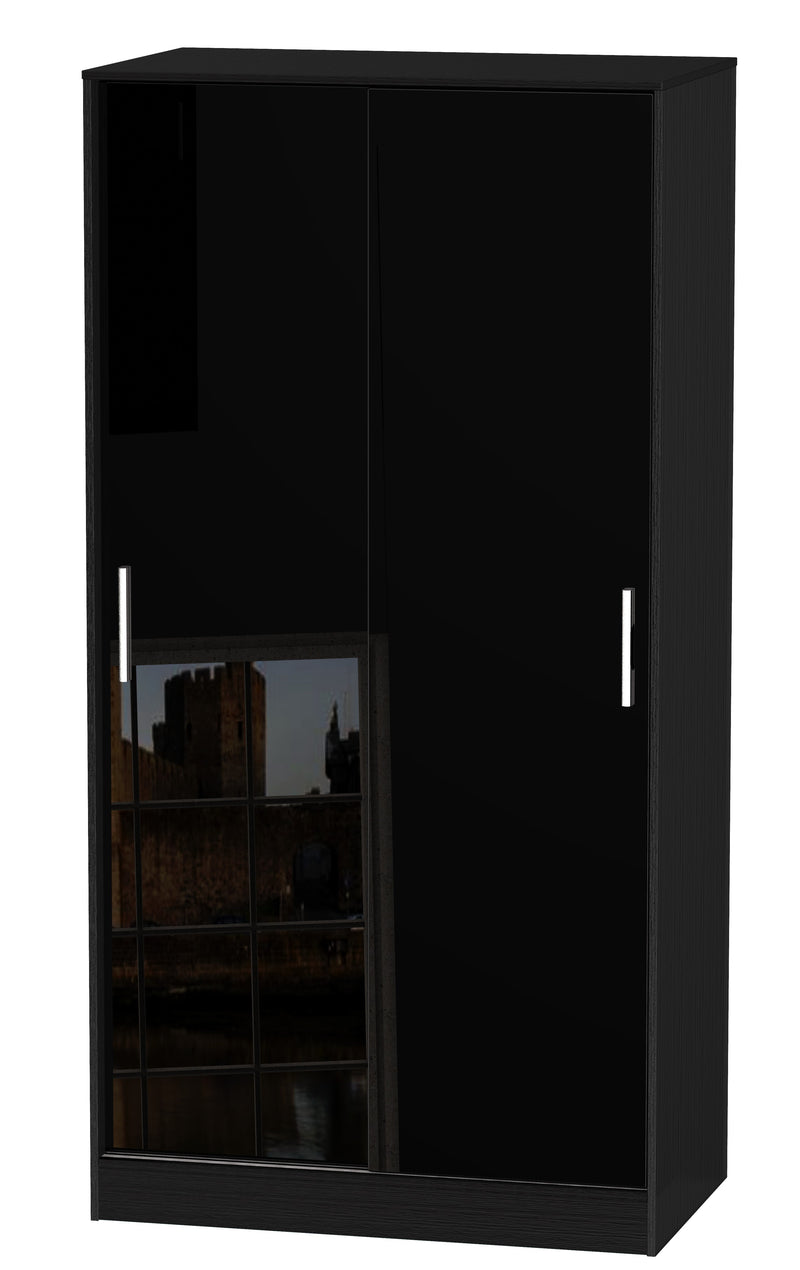 Knightsbridge Sliding Wardrobe (100cm wide)