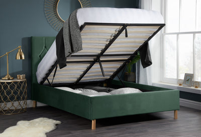 Loxley Ottoman Fabric Bed