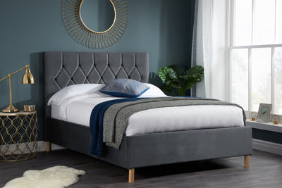 Loxley Ottoman Fabric Bed