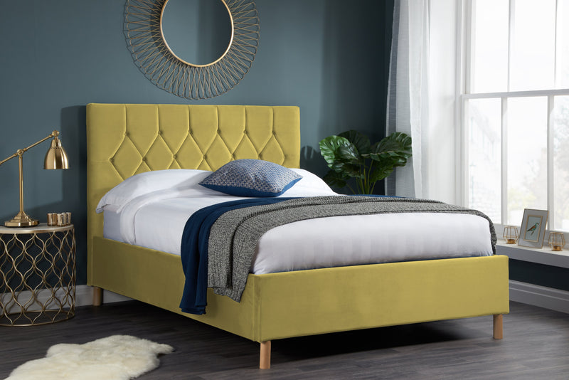 Loxley Ottoman Fabric Bed