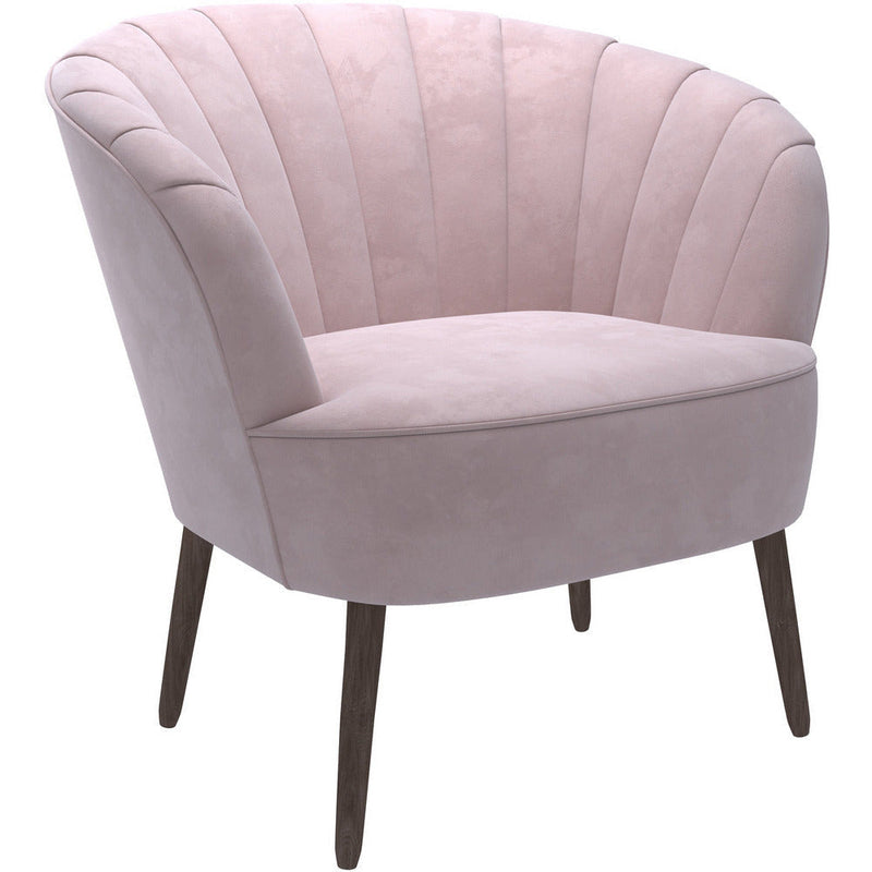 Lana Soft Touch Pink Sofa Chair