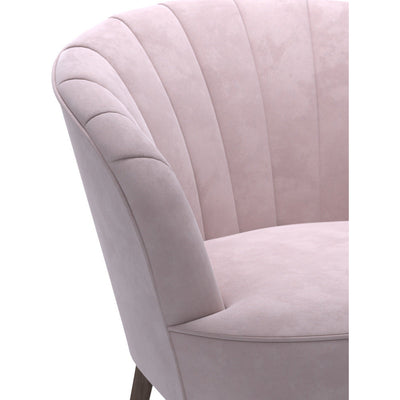 Lana Soft Touch Pink Sofa Chair