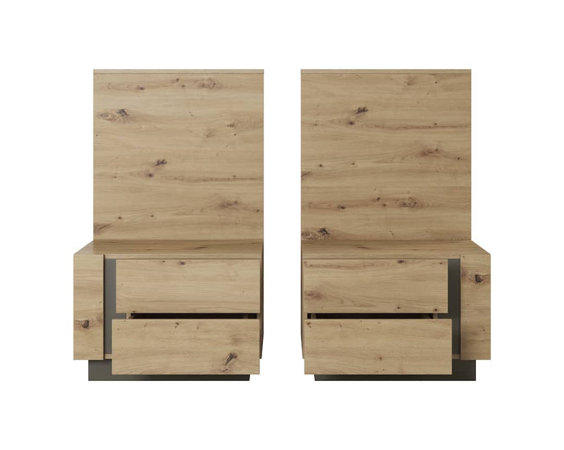 Arco Bedside Cabinets 60cm [Set Of Two]