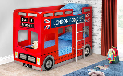 London Bus Bunk Red