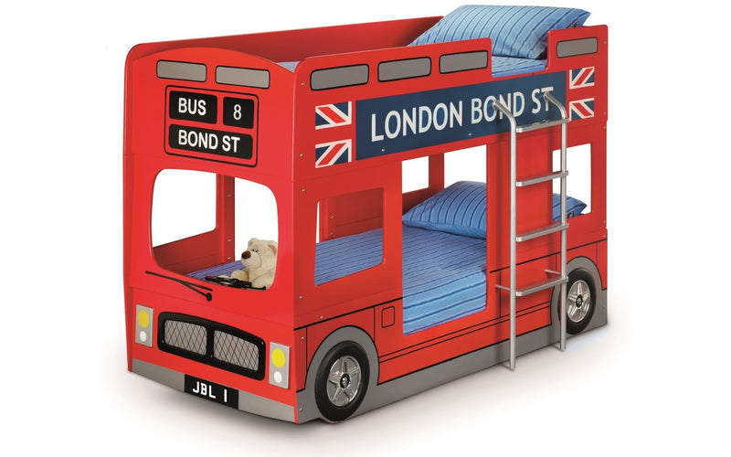 London Bus Bunk Red