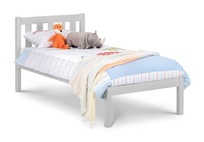 Luna Single Bed 90cm Dove Grey