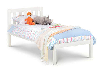 Luna Single Bed 90cm Surf White