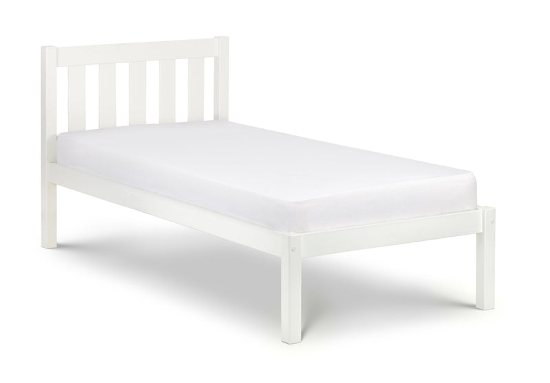 Luna Single Bed 90cm Surf White