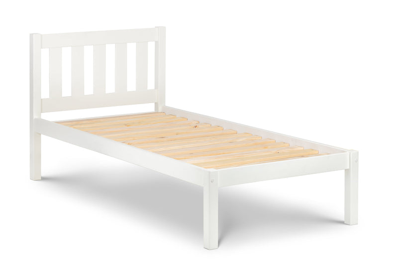 Luna Single Bed 90cm Surf White