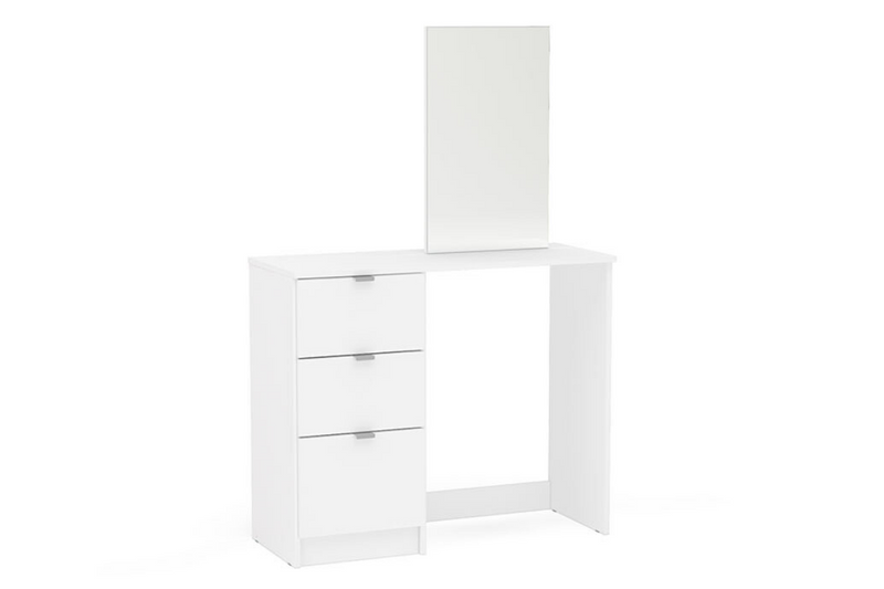 Madison 3 Drawer Dressing Table & Mirror