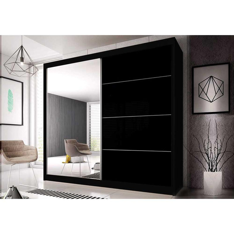 Multi 31 Sliding Door Wardrobe 183cm