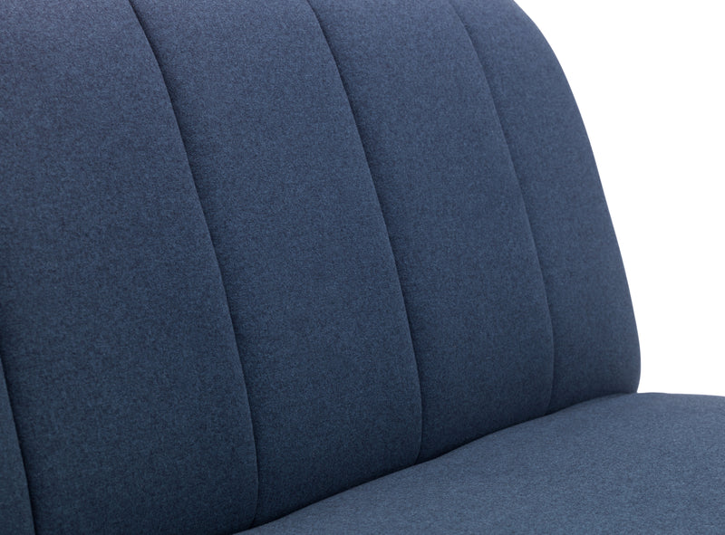 Miro Curved Back Sofabed - Blue