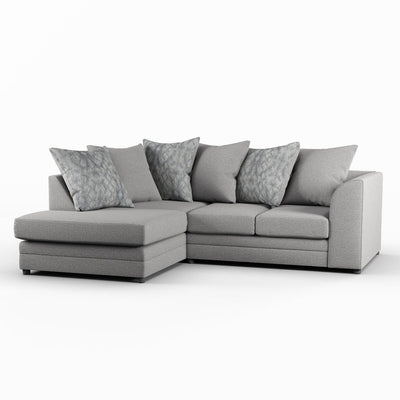 Missy Soft Chenille Corner Sofa