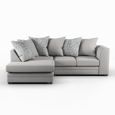 Missy Soft Chenille Corner Sofa