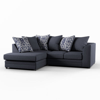 Missy Soft Chenille Corner Sofa