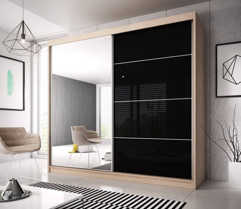 Multi 31 Sliding Door Wardrobe 183cm