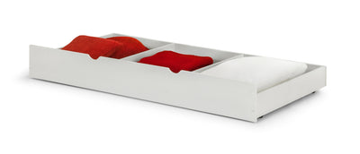 Nova Trundle Storage Bed White