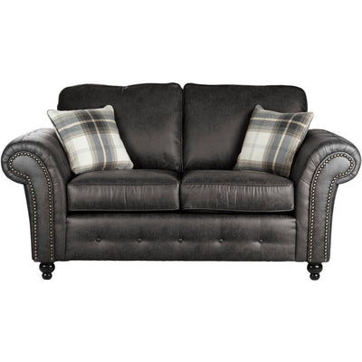 Oakland Faux Leather 2 Seater Sofa