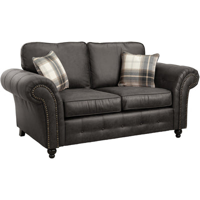 Oakland Faux Leather 2 Seater Sofa