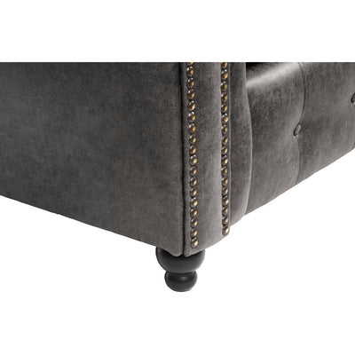 Oakland Faux Leather 2 Seater Sofa