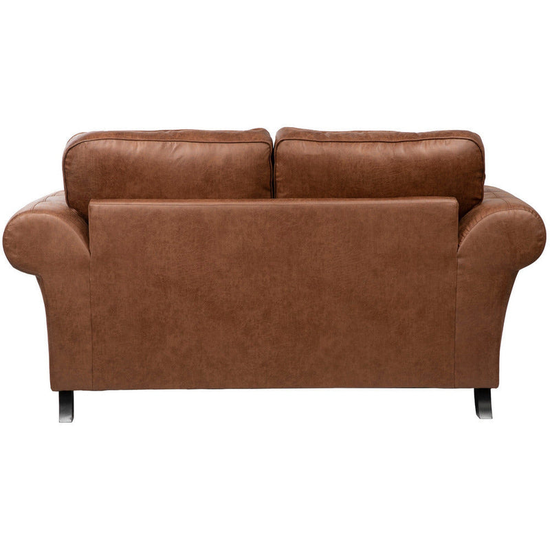 Oakland Faux Leather 2 Seater Sofa