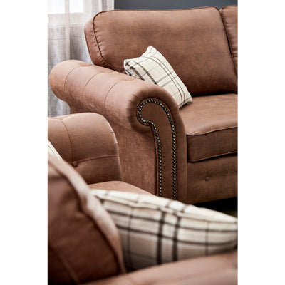 Oakland Faux Leather 2 Seater Sofa