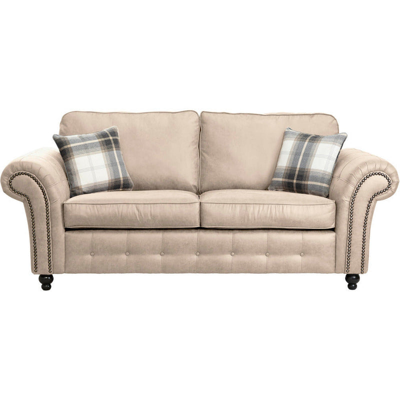 Oakland Faux Leather 3 Seater Sofa