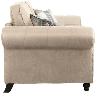 Oakland Faux Leather 3 Seater Sofa