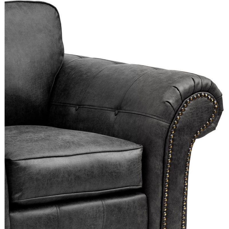 Oakland Faux Leather Sofa Chair