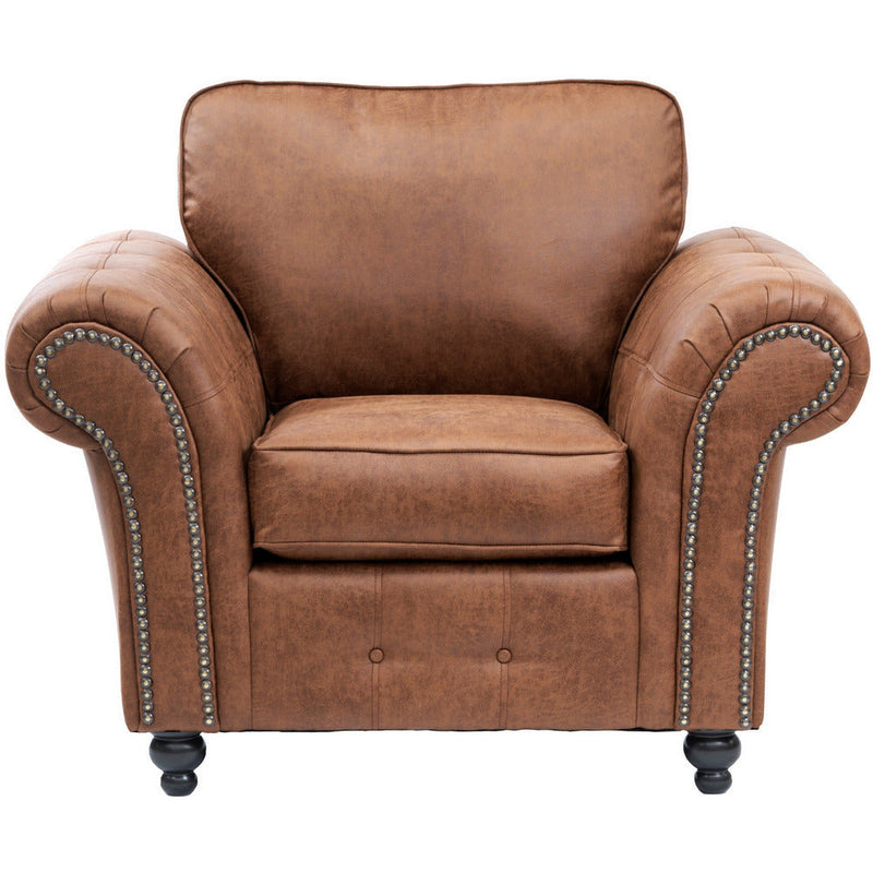 Oakland Faux Leather Sofa Chair