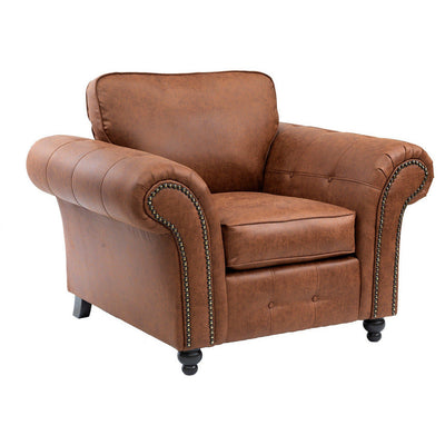 Oakland Faux Leather Sofa Chair