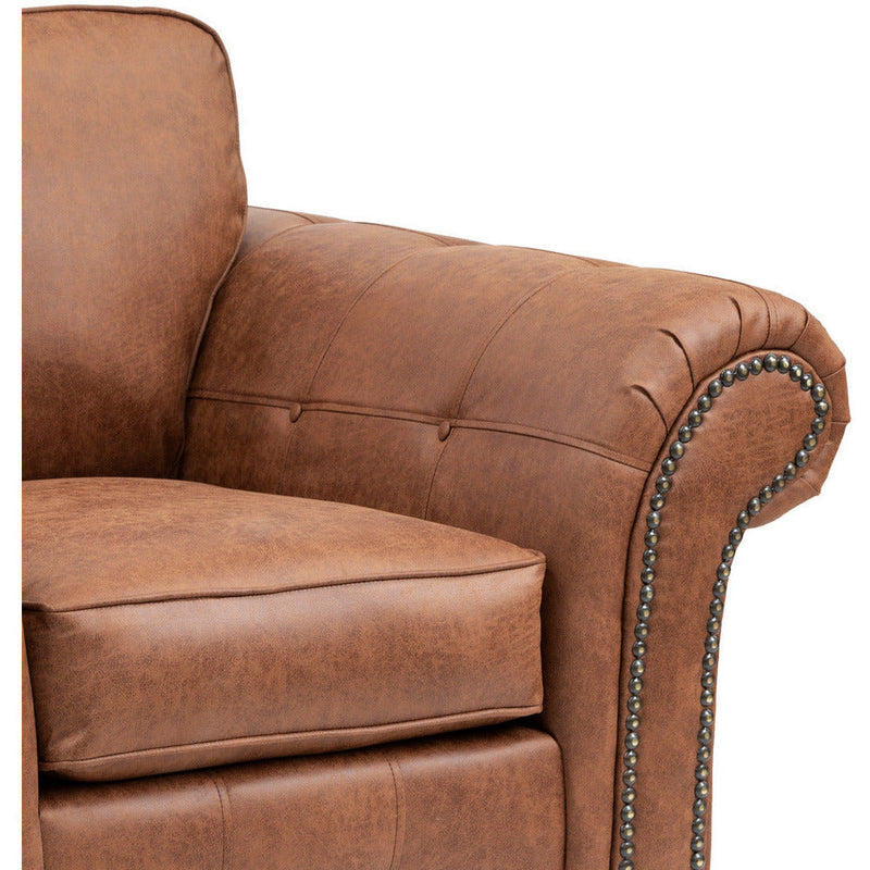 Oakland Faux Leather Sofa Chair