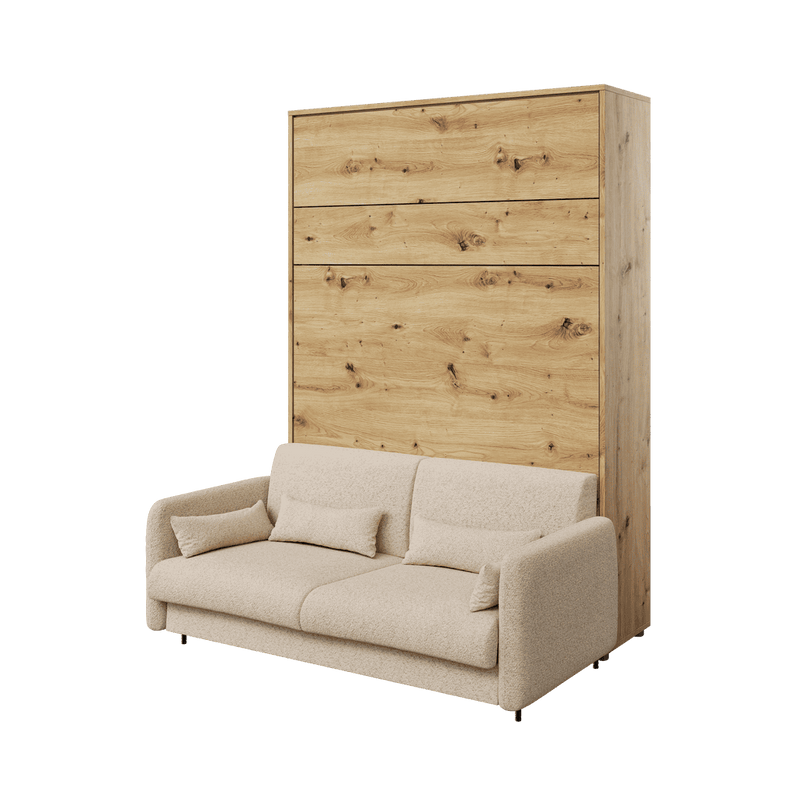 BC-19 Upholstered Sofa For BC-12 Vertical Wall Bed Concept 160cm