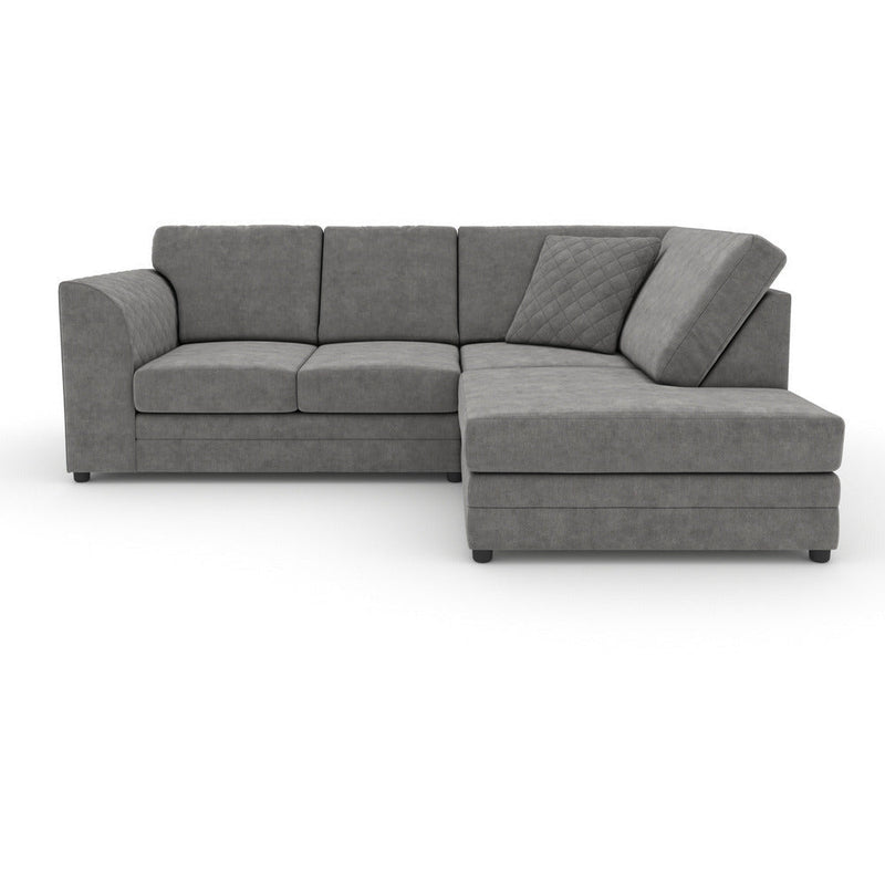 Quincy Soft Textured Corner Sofa