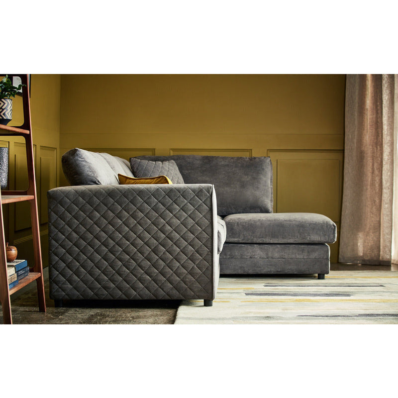 Quincy Soft Textured Corner Sofa