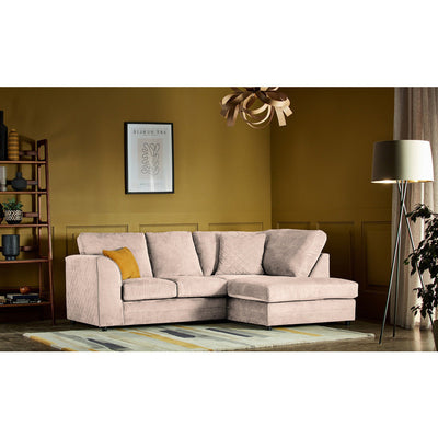 Quincy Soft Textured Corner Sofa