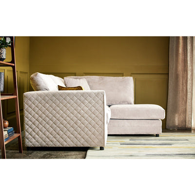 Quincy Soft Textured Corner Sofa