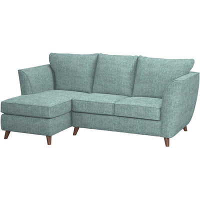 Sienna Hopsack Fabric Corner Sofa