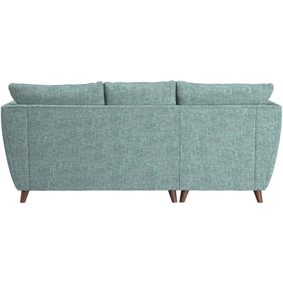 Sienna Hopsack Fabric Corner Sofa