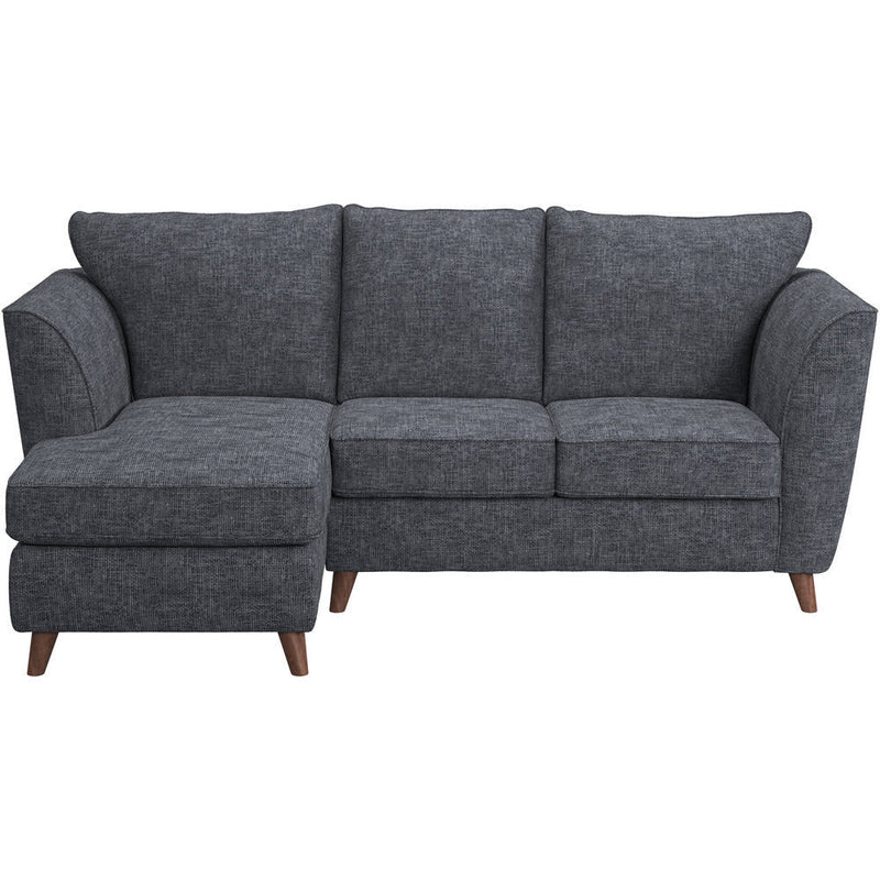 Sienna Hopsack Fabric Corner Sofa