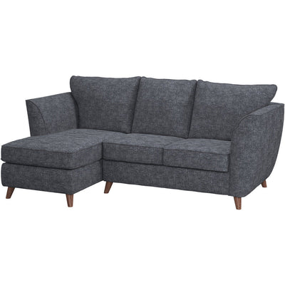 Sienna Hopsack Fabric Corner Sofa