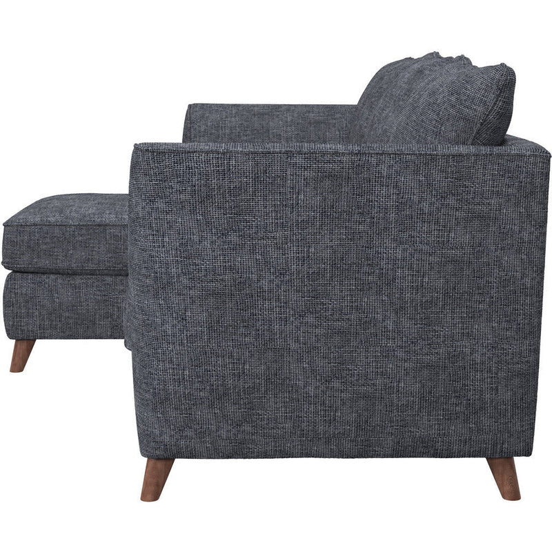 Sienna Hopsack Fabric Corner Sofa