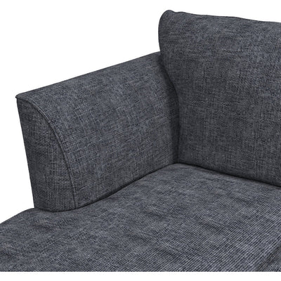 Sienna Hopsack Fabric Corner Sofa