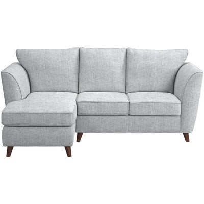 Sienna Hopsack Fabric Corner Sofa