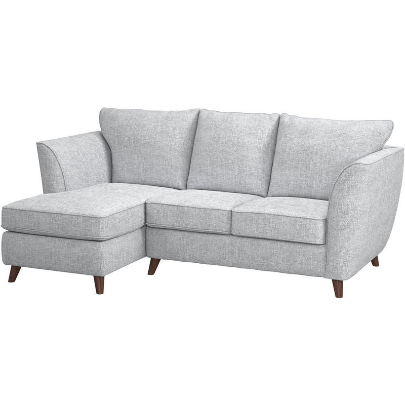 Sienna Hopsack Fabric Corner Sofa